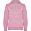 SUDADERA MUJER CAPUCHA ROSA